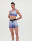 Bandit Running Cadence™ Scoop Neck Run Bra - Deep Peri Blue Gradient