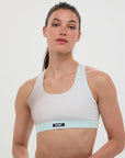 Bandit Running Cadence™ Scoop Neck Run Bra - Minty Blue Gradient