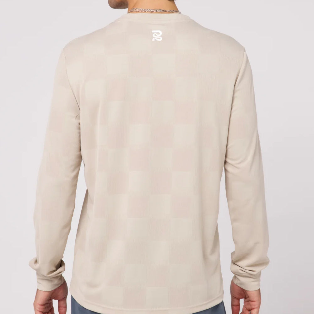 bandit-running-cheque-jacquard-long-sleeve-stone