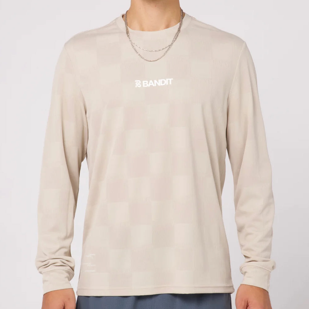 bandit-running-cheque-jacquard-long-sleeve-stone