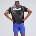 Bandit Running Drift “Breathe Out” 高性能 T 恤 - 黑色