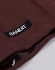 Bandit Running Gridlock 5" Women's Compression Shorts - Chocolate