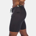 Bandit Running Gridlock™ 7 Pocket Half Tights - Shadow