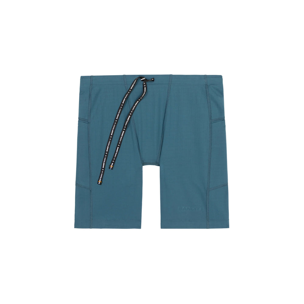 Bandit Running Gridlock™ 7 Pocket Half Tights - Storm