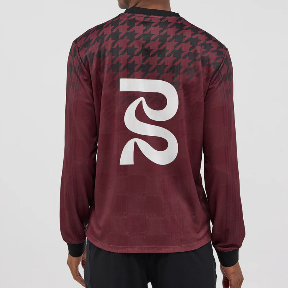 Bandit Running Jacquard Footy Long Sleeve - Fig Print