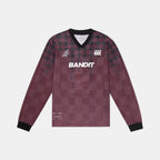 Bandit Running Jacquard Footy Long Sleeve - Fig Print