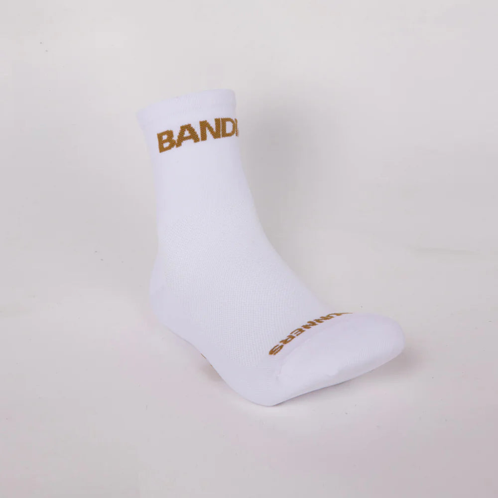 bandit-running-lite-run-quarter-socks-white-with-honey-2-pack