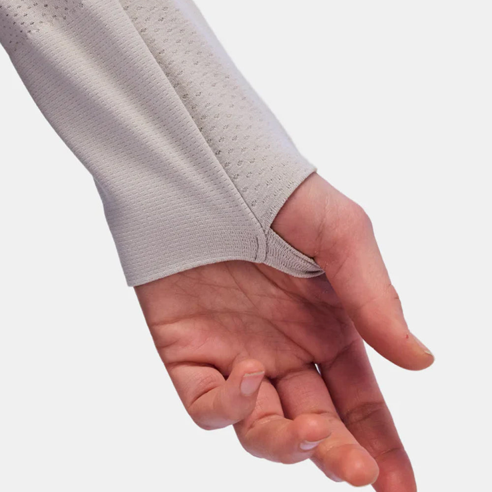 Bandit Running Mercury Seamless™ Womens Long Sleeve - Ash