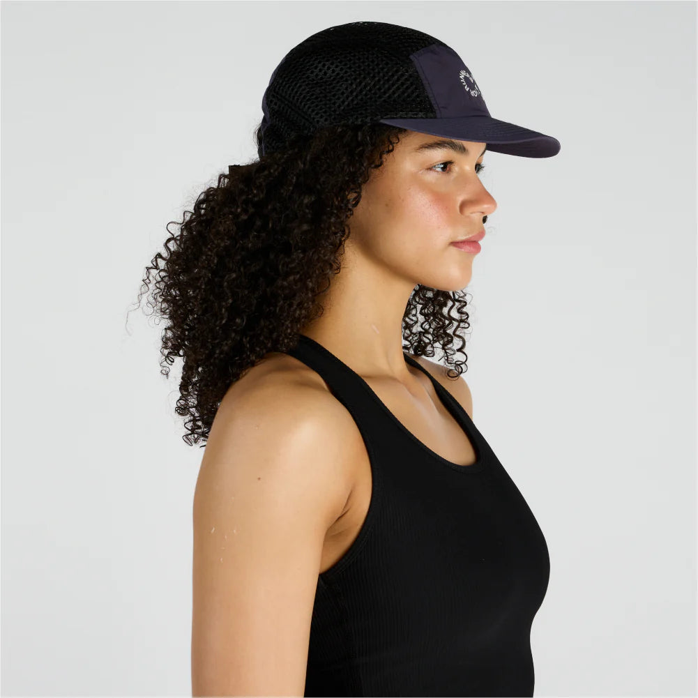 Bandit Running Mesh Run Hat - Nightshade