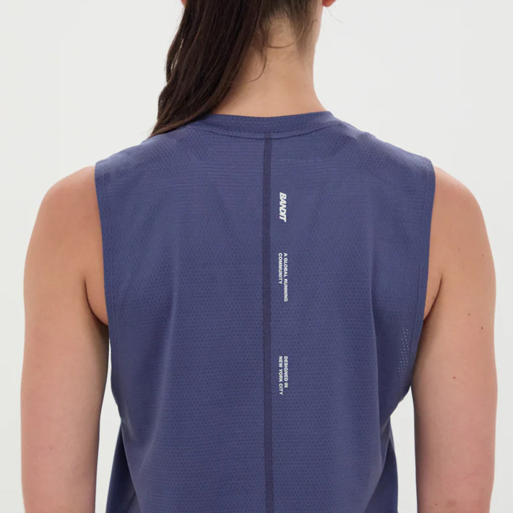 Bandit Running Micromesh Womens Run Tank - Purple Dusk