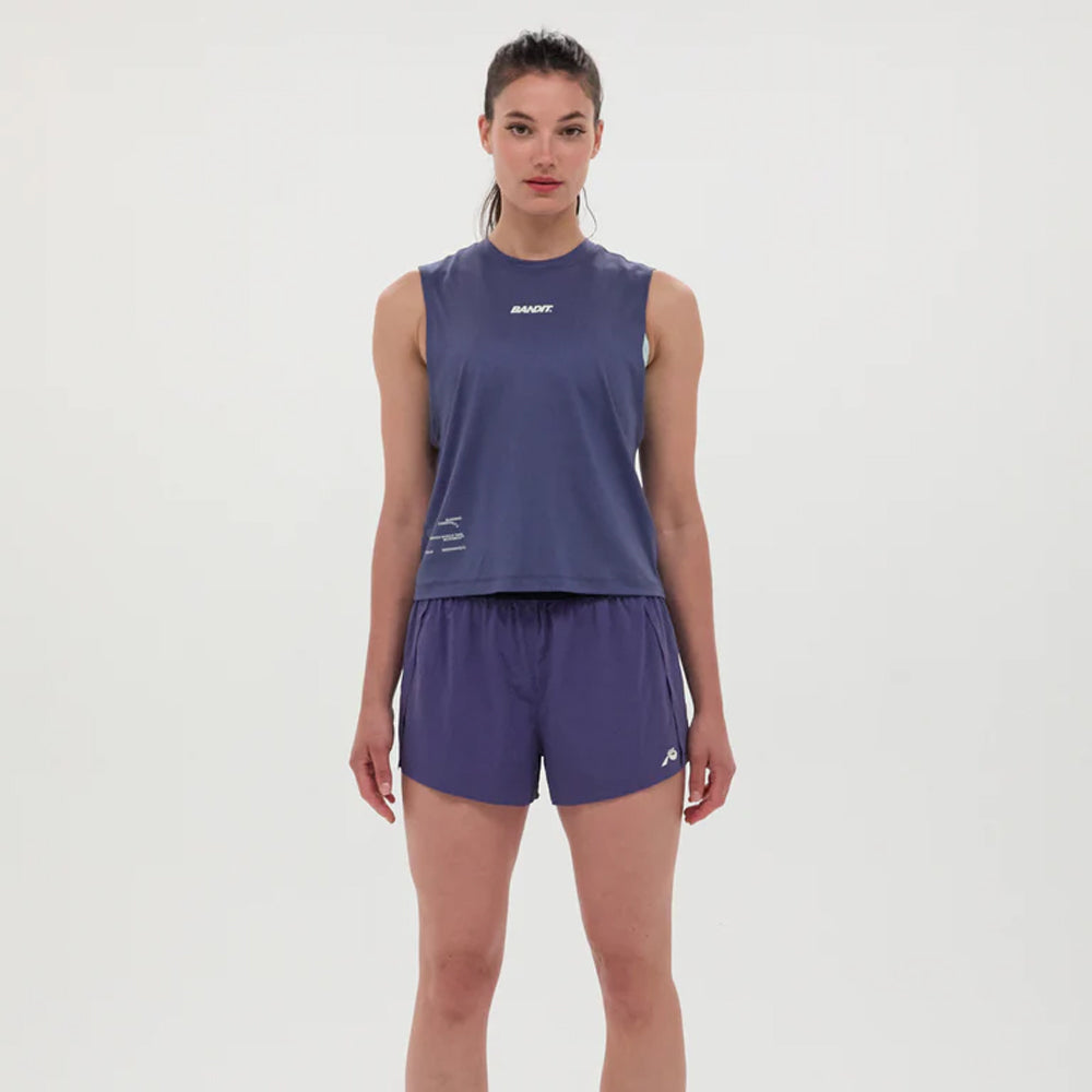 Bandit Running Micromesh Womens Run Tank - Purple Dusk