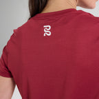 Bandit Running Micromesh Womens Run Tee - Berry