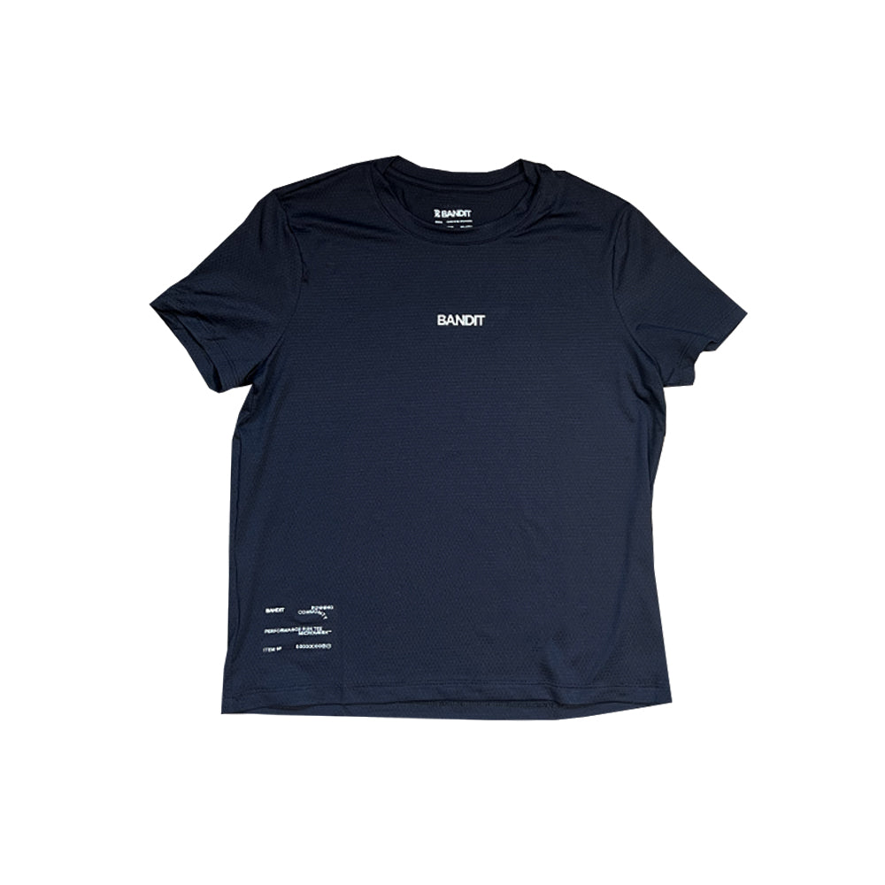 Bandit Running Micromesh Womens Run Tee - Black