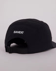 Bandit Running Nylon Run Hat - Split Spiral - Black