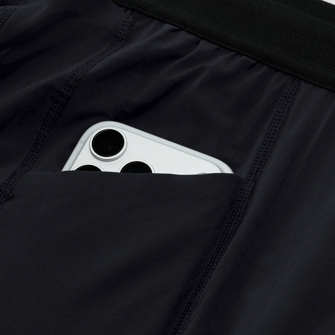 Bandit Running SoLite™ 5 Pocket Half Tights - Black