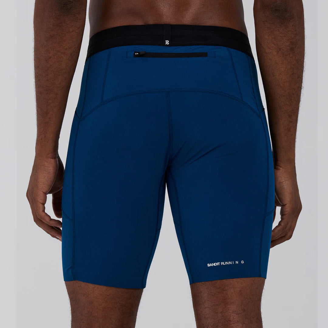 Bandit Running SoLite™ 5 Pocket Half Tights - Ink Blue
