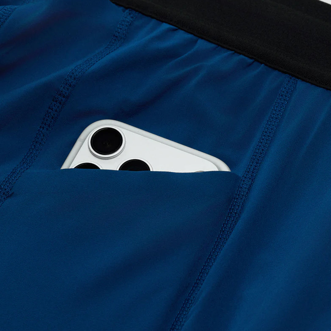 Bandit Running SoLite™ 5 Pocket Half Tights - Ink Blue