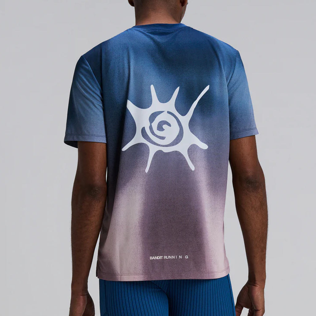 Bandit Running Specter™ Performance Tee - Flow State/Aegean Multi