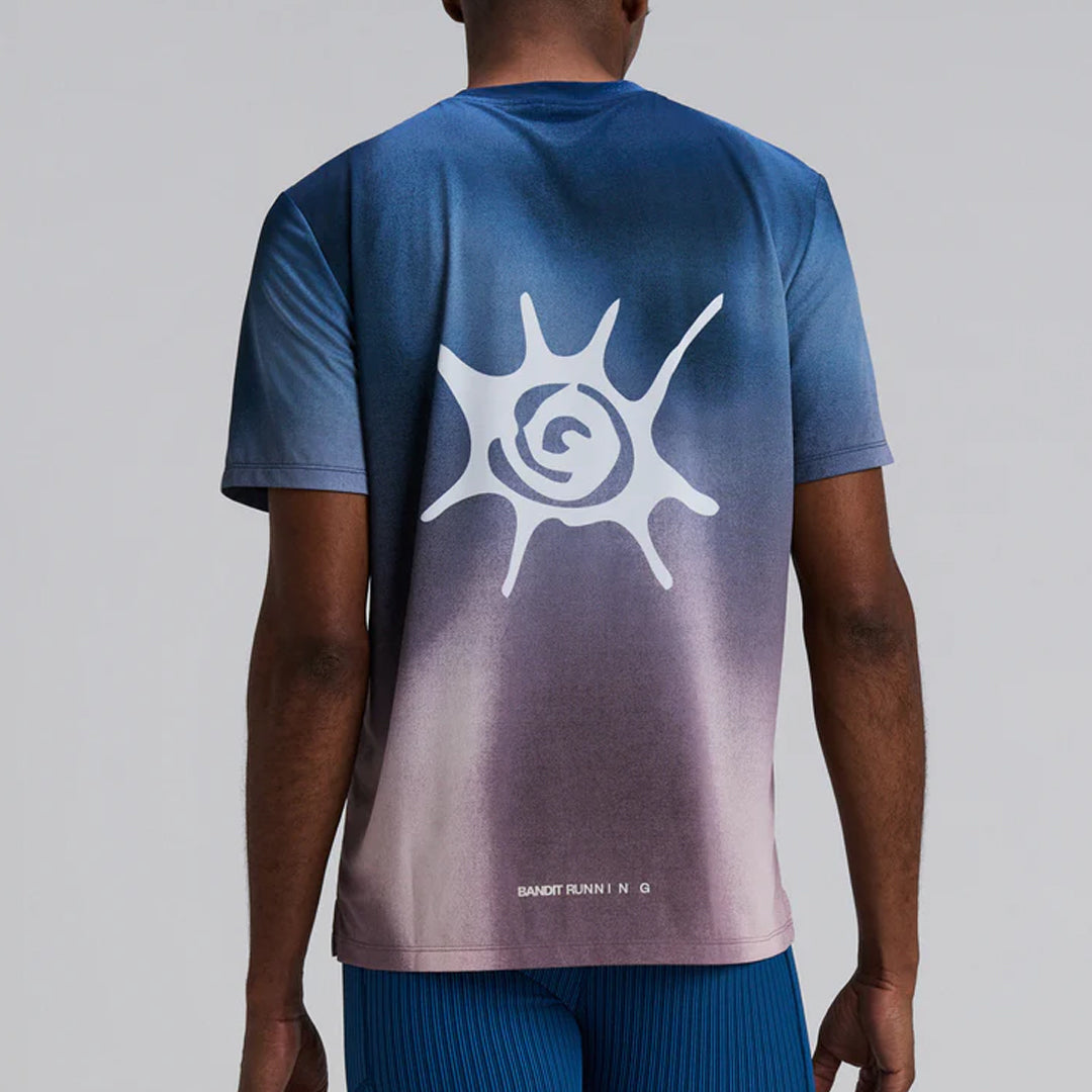 Bandit Running Specter™ Performance Tee - Flow State/Aegean Multi