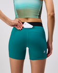 Bandit Running Stamina 5" Women's Compression Shorts - Gulf Stream