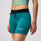Bandit Running Stamina 5" Women's Compression Shorts - Gulf Stream