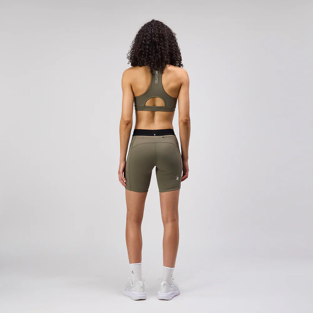 Bandit Running Stamina 7" Women's Compression Shorts - Fatigue
