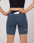 Bandit Running Stamina 7" Women's Compression Shorts - Storm Grey