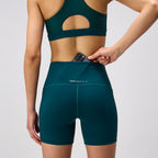 Bandit Running Stamina High Waist 5" Women's Compression Shorts - Pine
