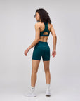 Bandit Running Stamina High Waist 5" Women's Compression Shorts - Pine