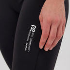 Bandit Running Stamina Pop Stitch High Waist Leggings - Black