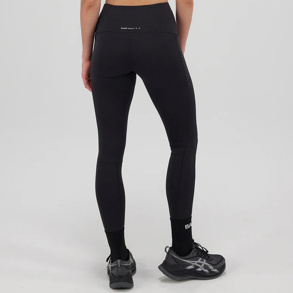 Bandit Running Stamina Pop Stitch High Waist Leggings - Black