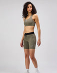 Bandit Running Stamina Scoop Neck Run Bra - Fatigue