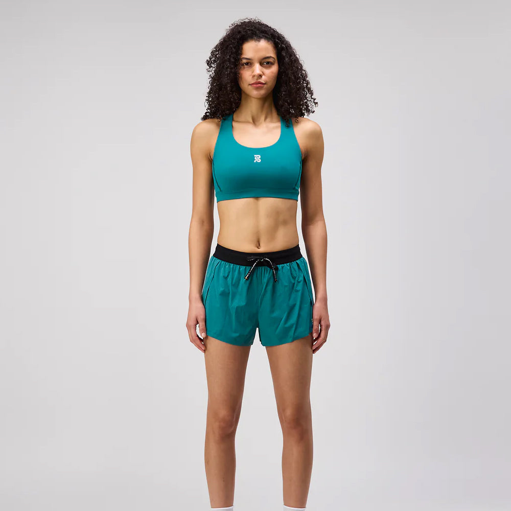 Bandit Running Stamina Scoop Neck Run Bra - Gulf Stream