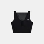 Bandit Running Stamina Vela Race Crop - Black