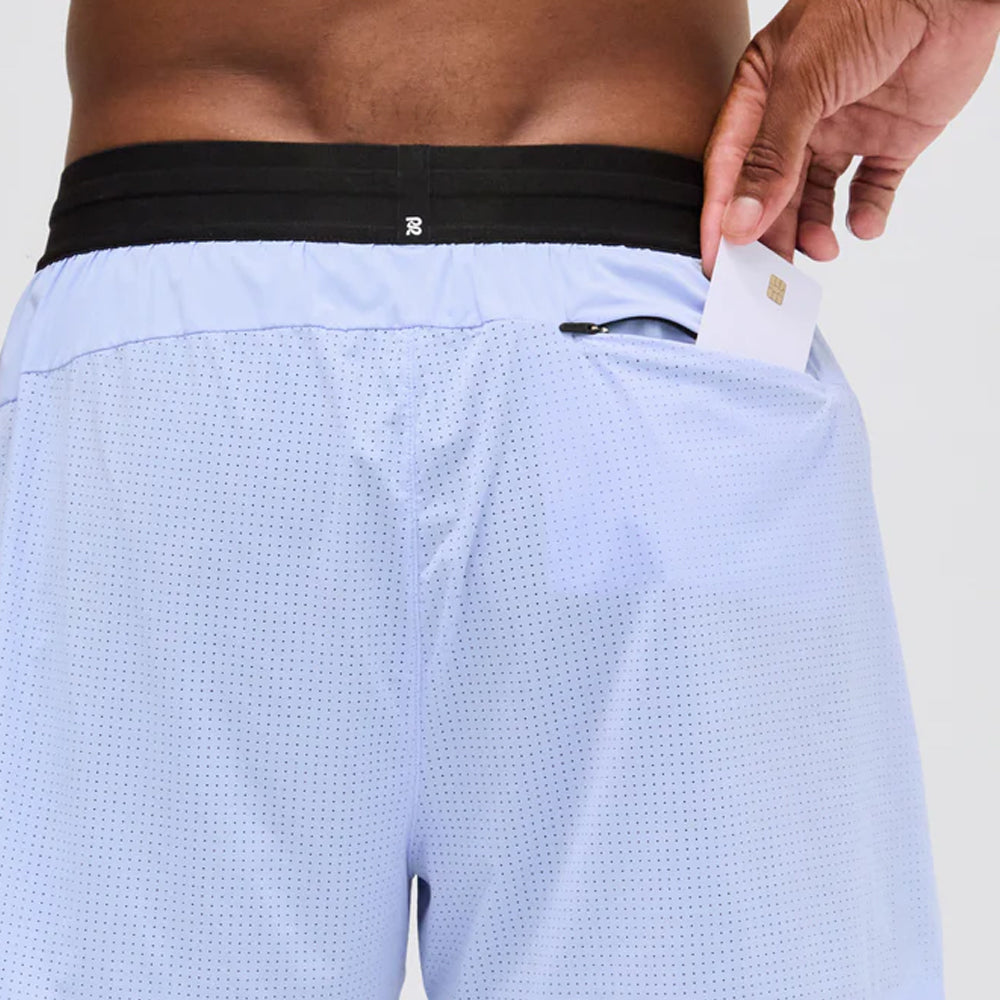 Bandit Running Vento 2-in-1 Run Short - Breeze Blue