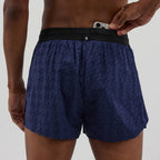 Bandit Running Vento 3" Split Short Coerver 97'- NY Navy