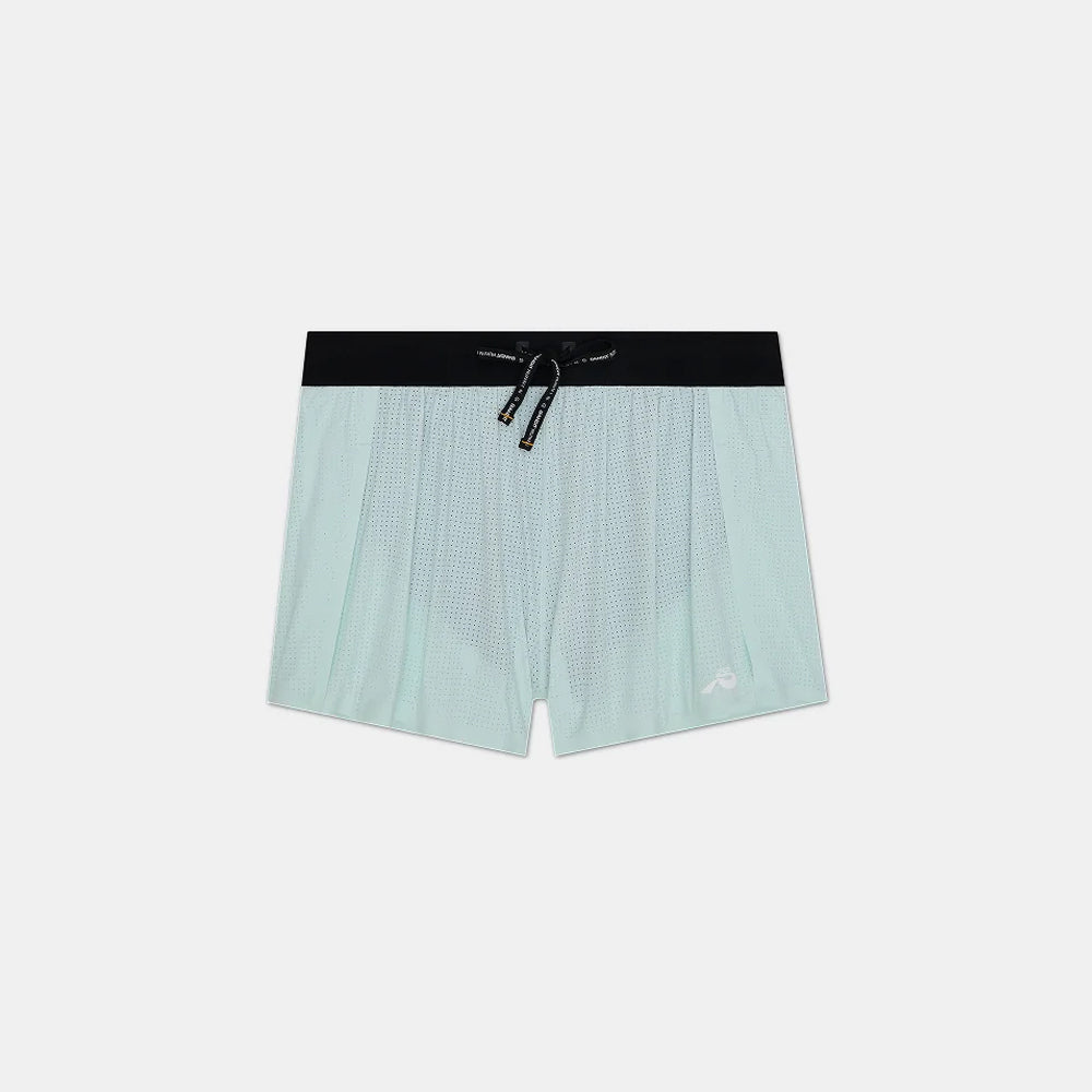 Bandit Running Vento 3" Womens Split Short - Minty Blue