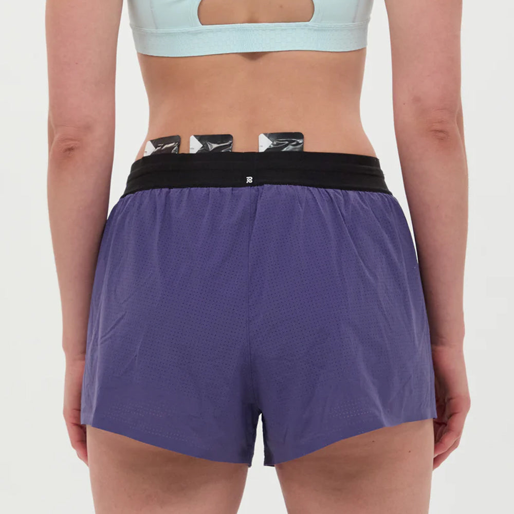 Bandit Running Vento 3" Womens Split Short - Purple Dusk