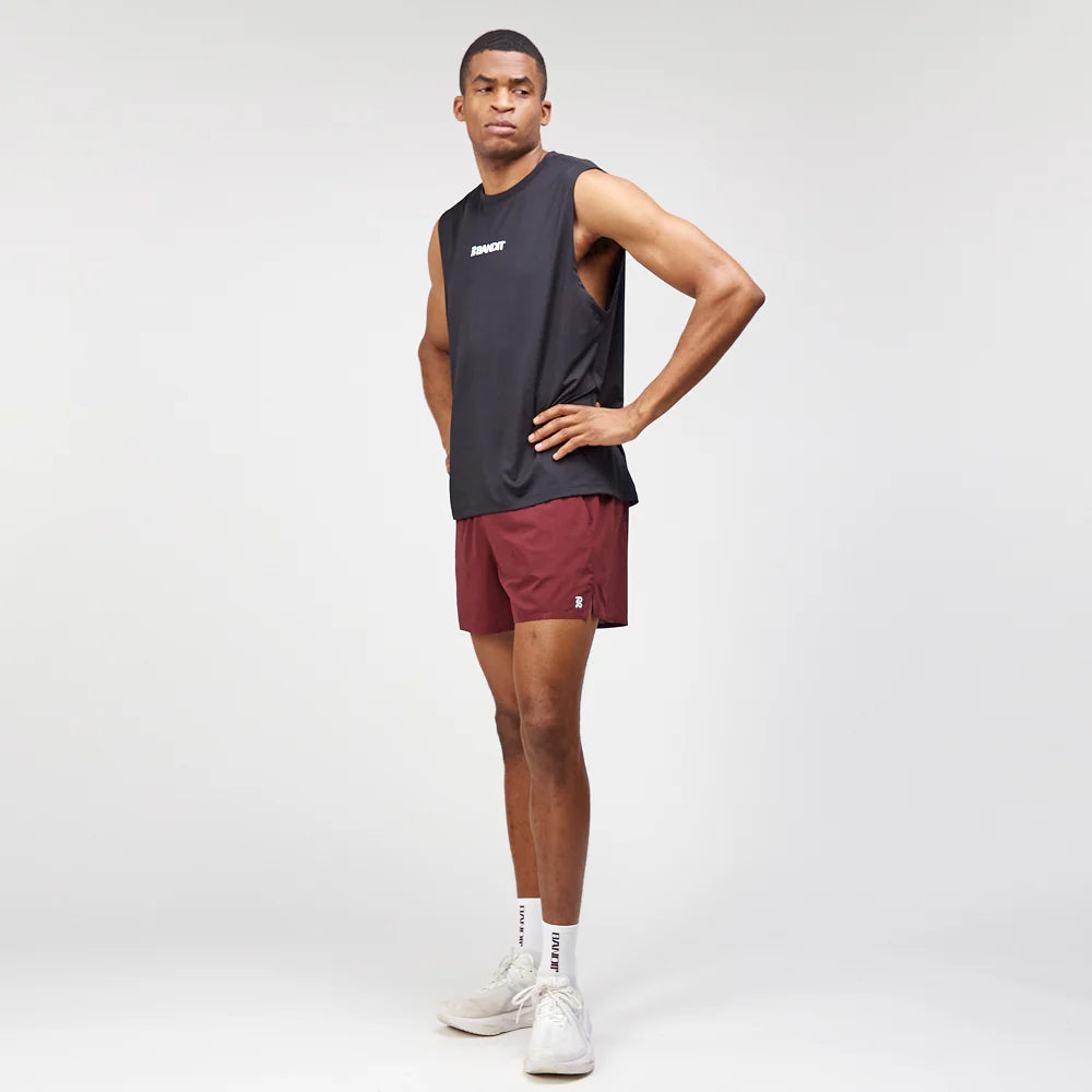 Bandit Running Vento Men's 5" Training Short - Port