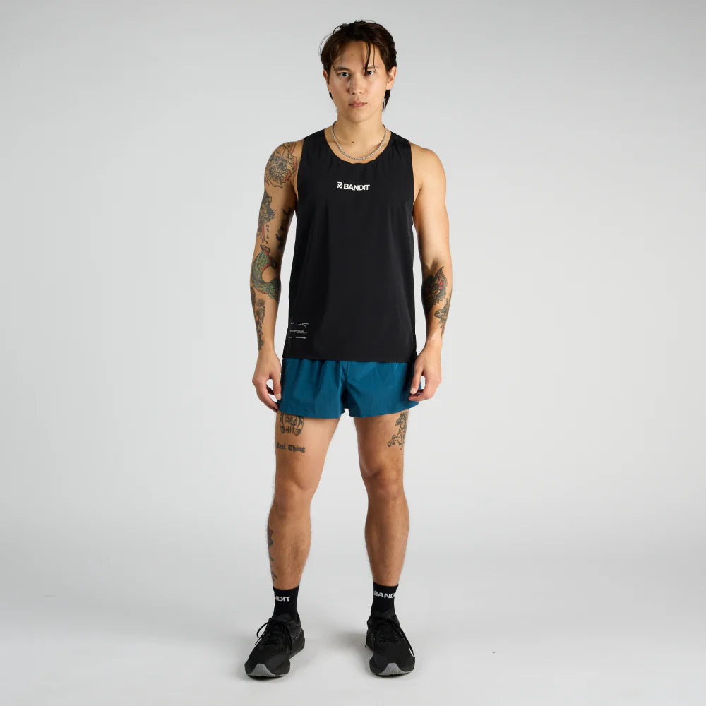 Bandit Vento Performance Singlet - Black