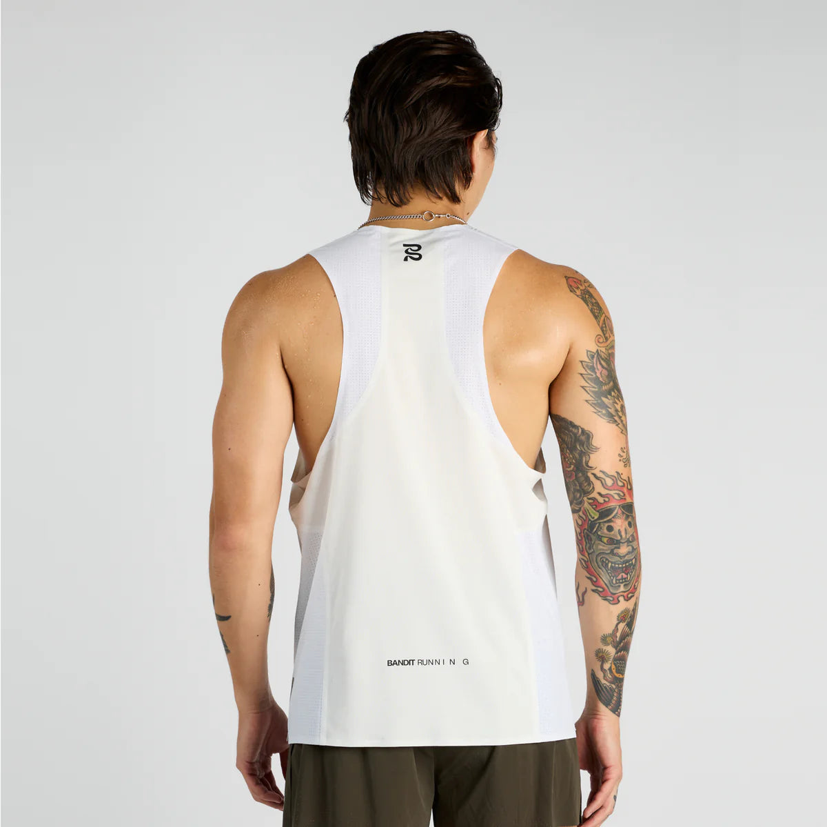 Bandit Vento Performance Singlet Pieced - White