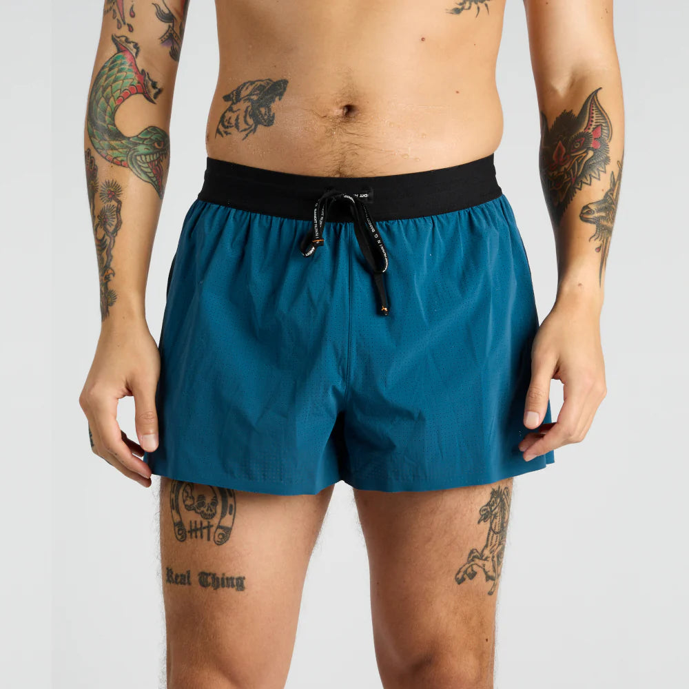 Bandit Vento Men&#39;s 3&quot; Splitty Short - Deep Teal