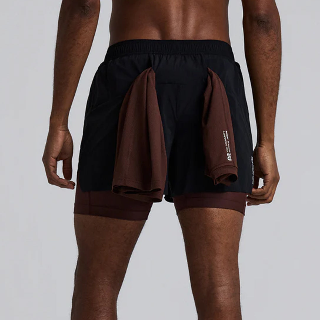 Bandit Running Vento™ Next Gen 2-In-1 Run Short - Black