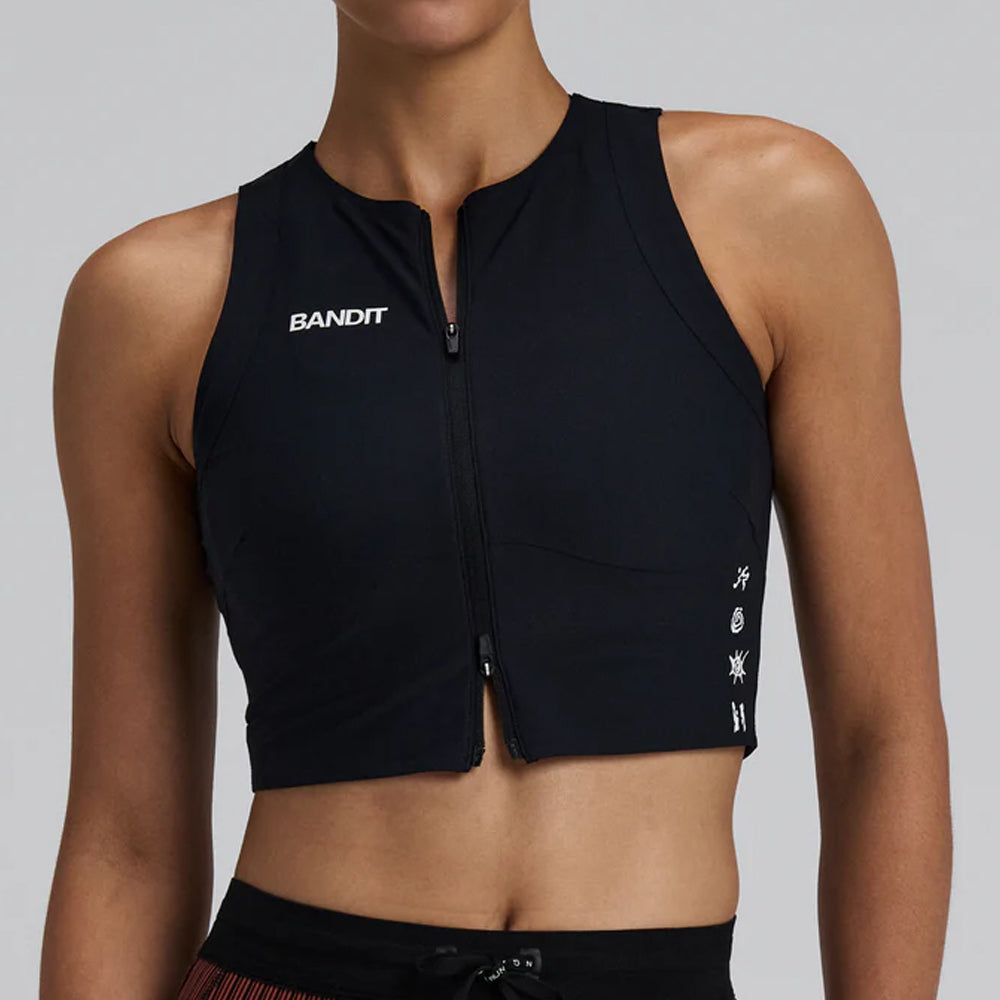 Bandit Running Women's Adapto™ Distance Race Top - Black