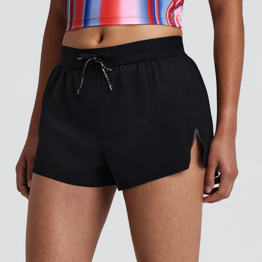 Bandit Running Women's RipSpeed™ 3" Split Shorts - Black
