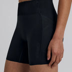 Bandit Running Women's Stamina-V™ High Waist 5" Compression Short - Black