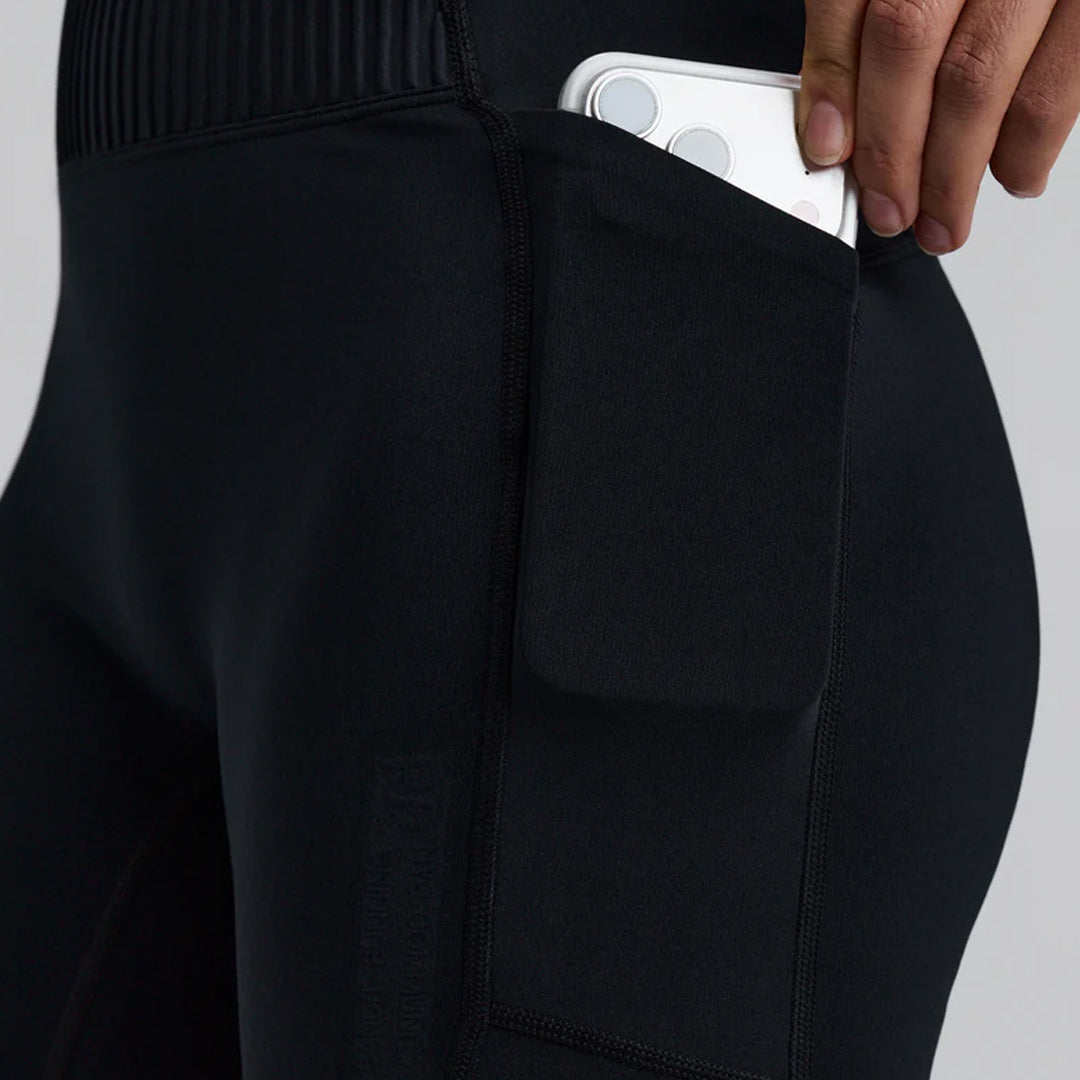 Bandit Running Women's Stamina-V™ High Waist 5" Compression Short - Black