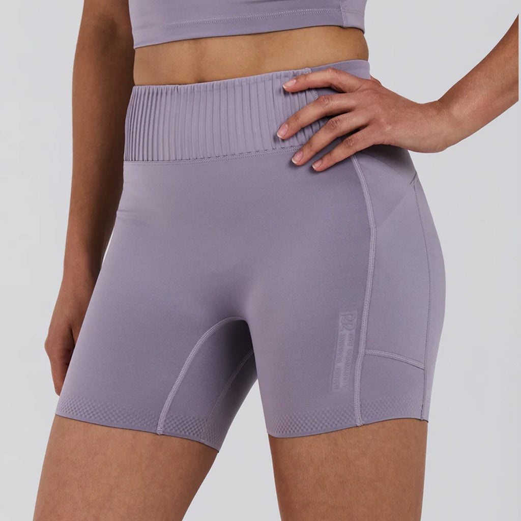 Bandit Running Women's Stamina-V™ High Waist 5" Compression Short - Violet Fog