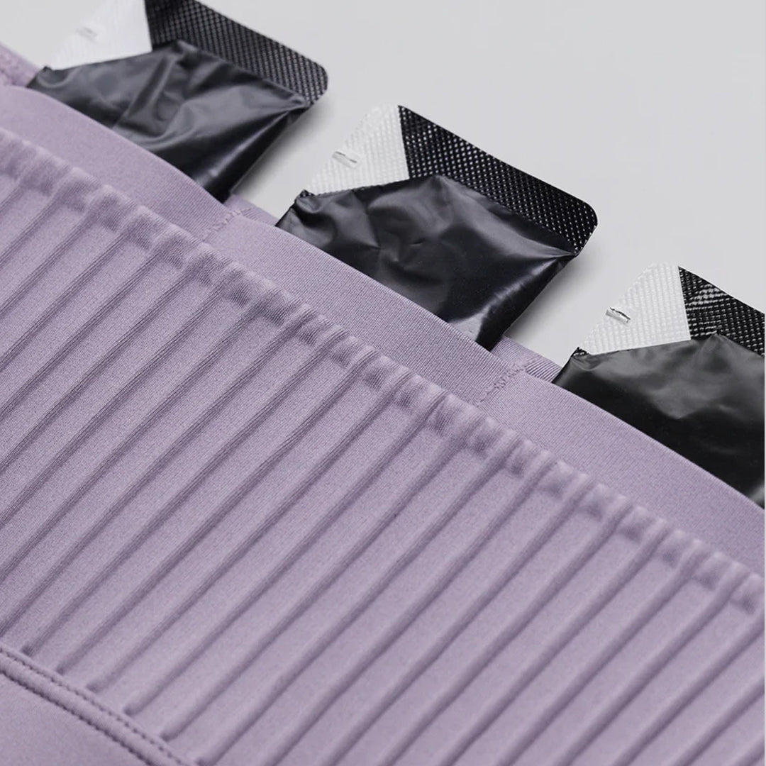 Bandit Running Women's Stamina-V™ High Waist 5" Compression Short - Violet Fog