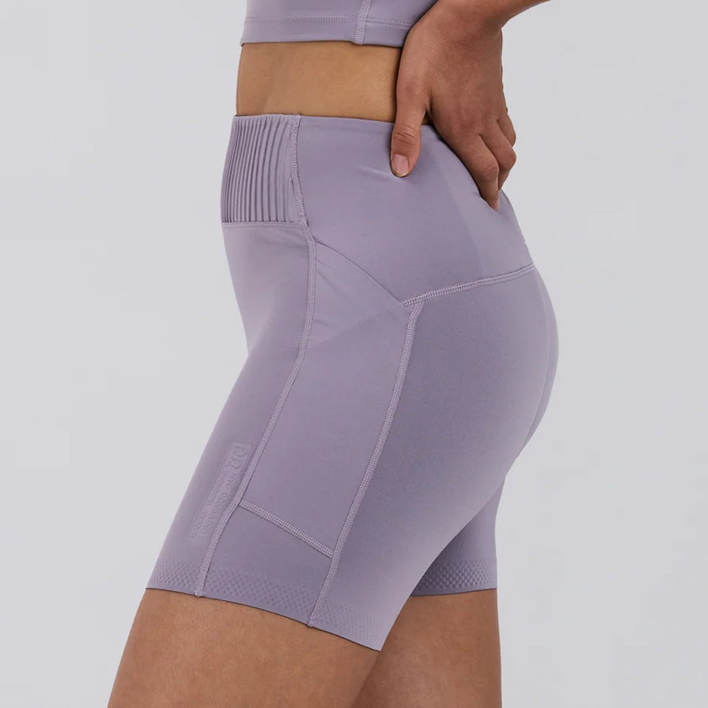 Bandit Running Women's Stamina-V™ High Waist 5" Compression Short - Violet Fog